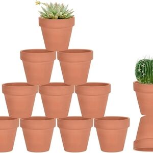 Terracotta Plant Pots Set